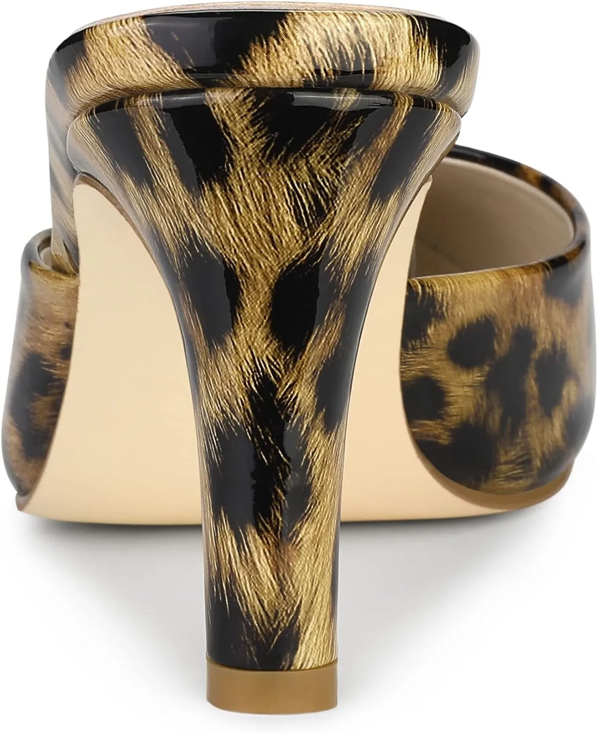 Allegra K Women's Pointed Toe Stiletto Heels Slide Mules