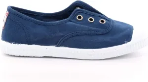 Cienta Kids Shoes 70997 – Textile Upper Construction – Textile Lining – Rubber Outsole – Rubber Toe Cap Navy 27 (US 10 Toddler) M