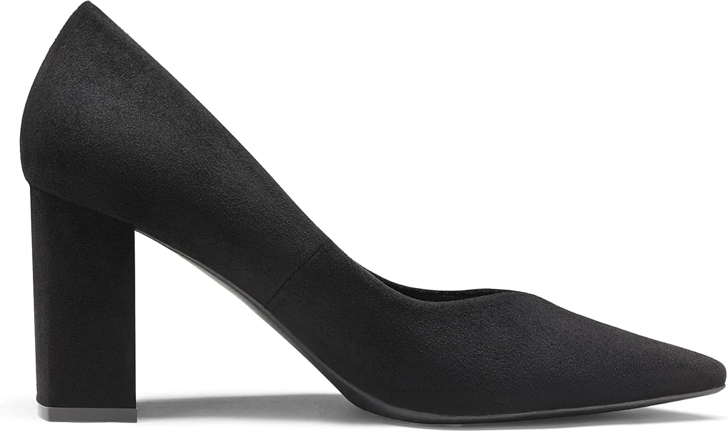 DREAM PAIRS Women’s High Chunky Closed Toe Block Heels Pointed Toe Wedding Party Elegant Slip On Pumps Shoes