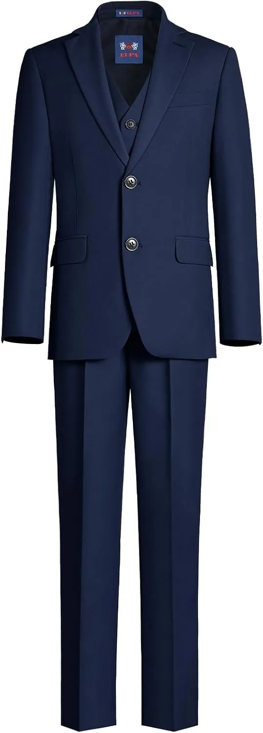 ELPA ELPA Boys Slim Fit Suit Kids Formal Suits Set for Boys Youth Suit Ring Bearer Outfit