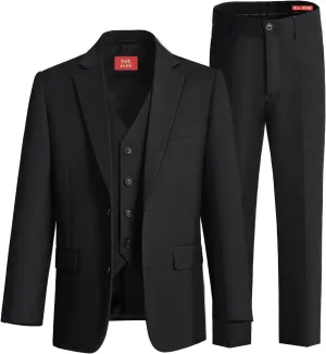 ELPA ELPA Boys Slim Fit Suit Kids Formal Suits Set for Boys Youth Suit Ring Bearer Outfit