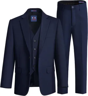 ELPA ELPA Boys Slim Fit Suit Kids Formal Suits Set for Boys Youth Suit Ring Bearer Outfit