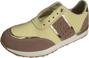 Fashion Platform Walking Shoes for Women Casual Orthotic Arch Support Non Slip Wedge Tennis Sneakers Plain Work Shoe