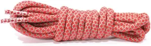 Fully Laced Reflective Rope Laces - Over 30 Colors and 3 Lengths Available