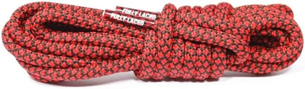 Fully Laced Reflective Rope Laces - Over 30 Colors and 3 Lengths Available