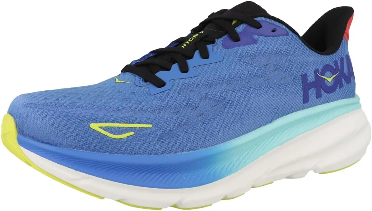 HOKA Mens Clifton 9 Textile Trainers