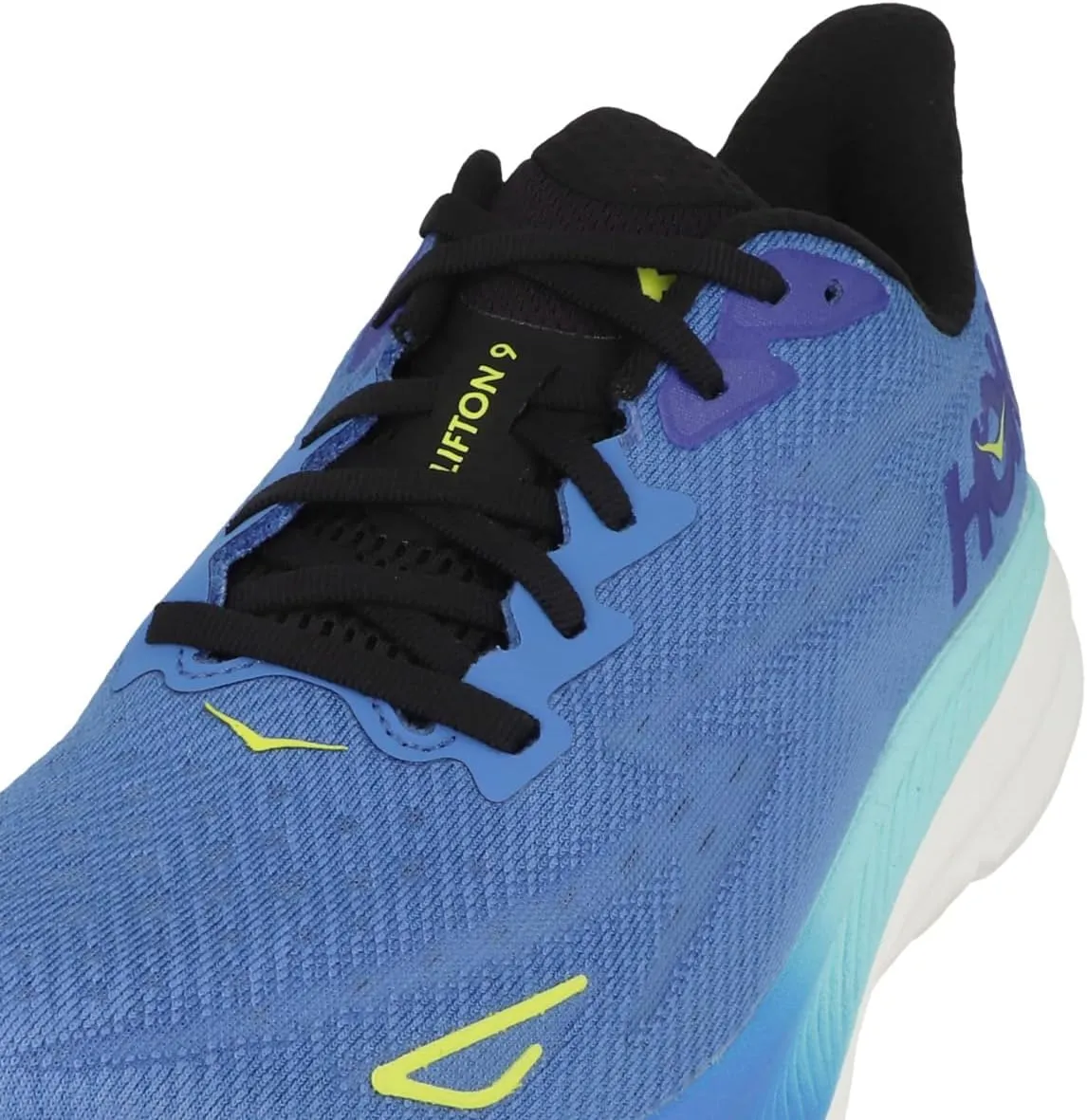 HOKA Mens Clifton 9 Textile Trainers