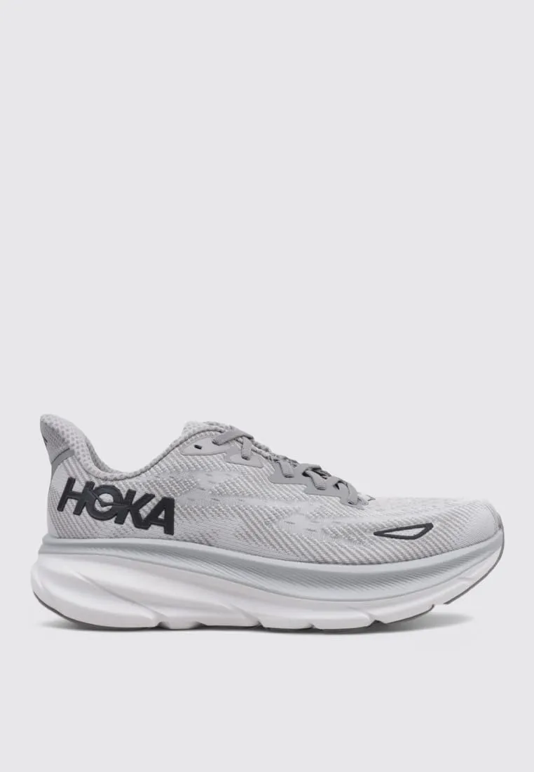 HOKA Mens Clifton 9 Textile Trainers