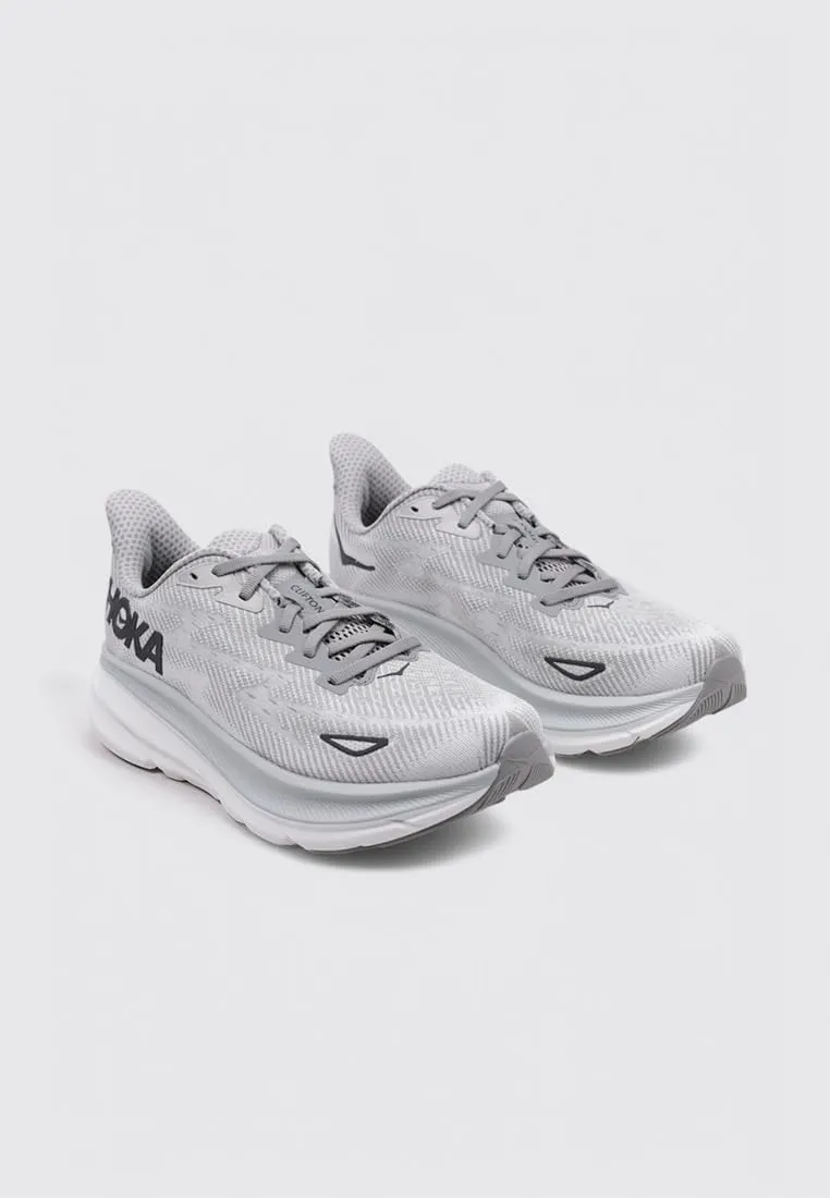HOKA Mens Clifton 9 Textile Trainers