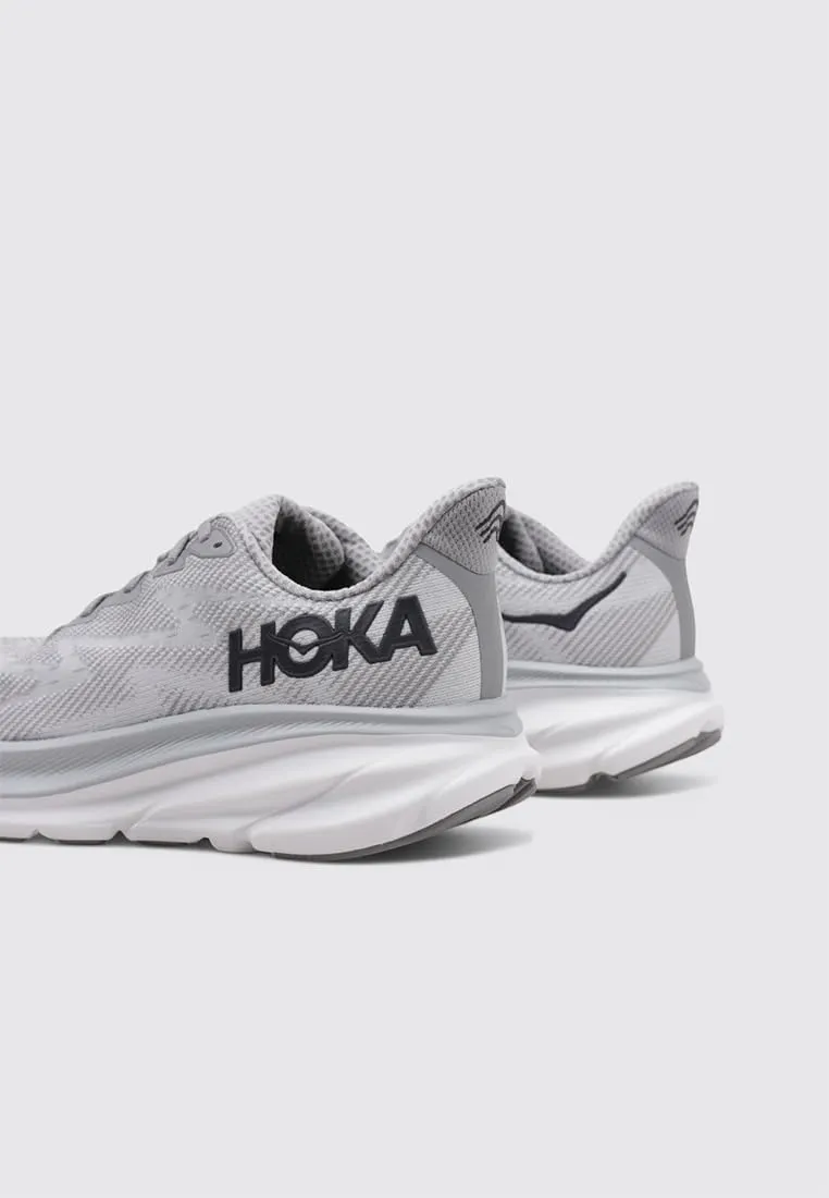 HOKA Mens Clifton 9 Textile Trainers