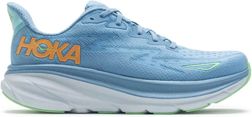 HOKA Mens Clifton 9 Textile Trainers