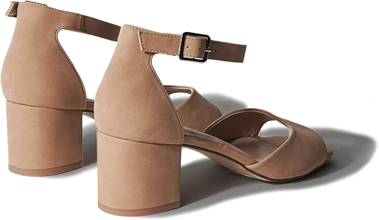 J. Adams Ruth Heeled Sandal  Low Block Heels for Women, Short Heel Bridal & Wedding Shoes, Dressy Prom Heels, Elegant Formal Dress Shoes for Bride