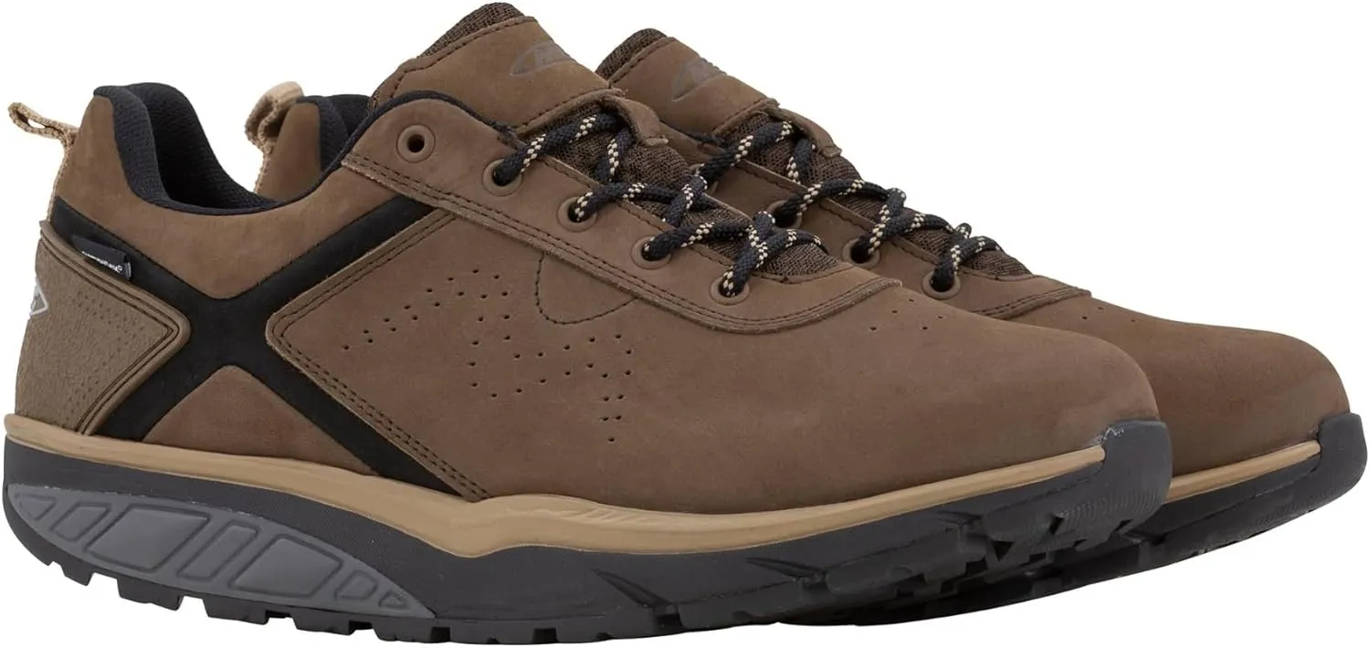 MBT Womens KIBO SYM Leather Textile Trainers