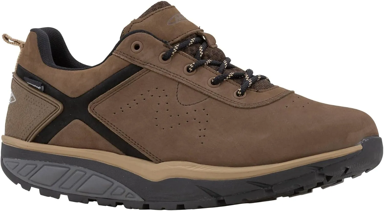 MBT Womens KIBO SYM Leather Textile Trainers