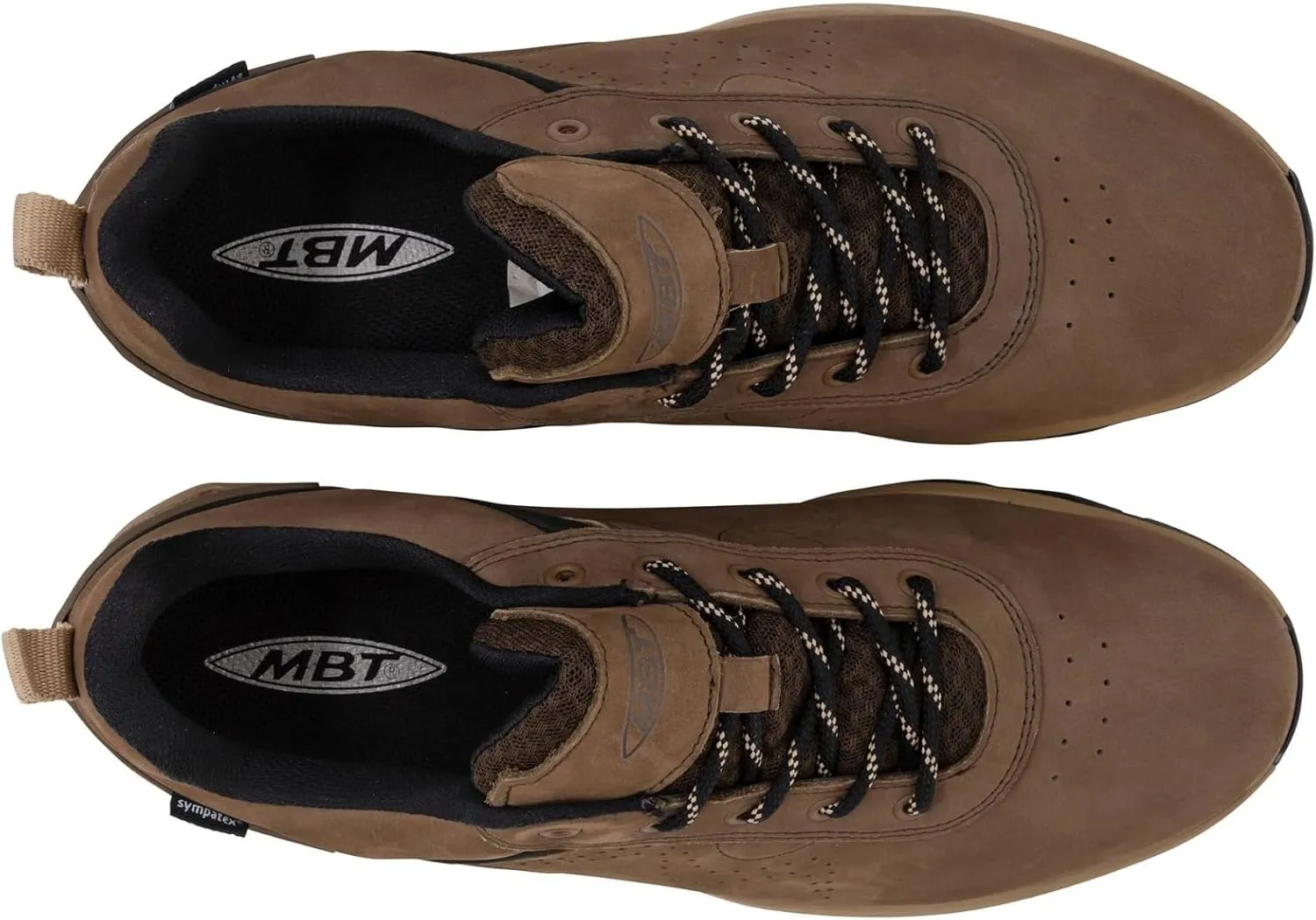 MBT Womens KIBO SYM Leather Textile Trainers