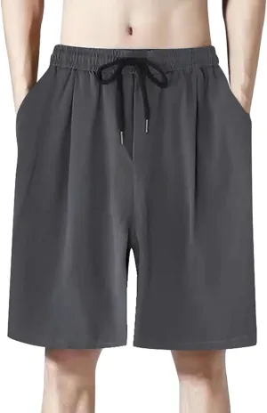 Men Cargo Pants Casual Cotton Stretch Elasticated Waist Pant Sweatpants Joggers Running Workout Jogger Bottoms