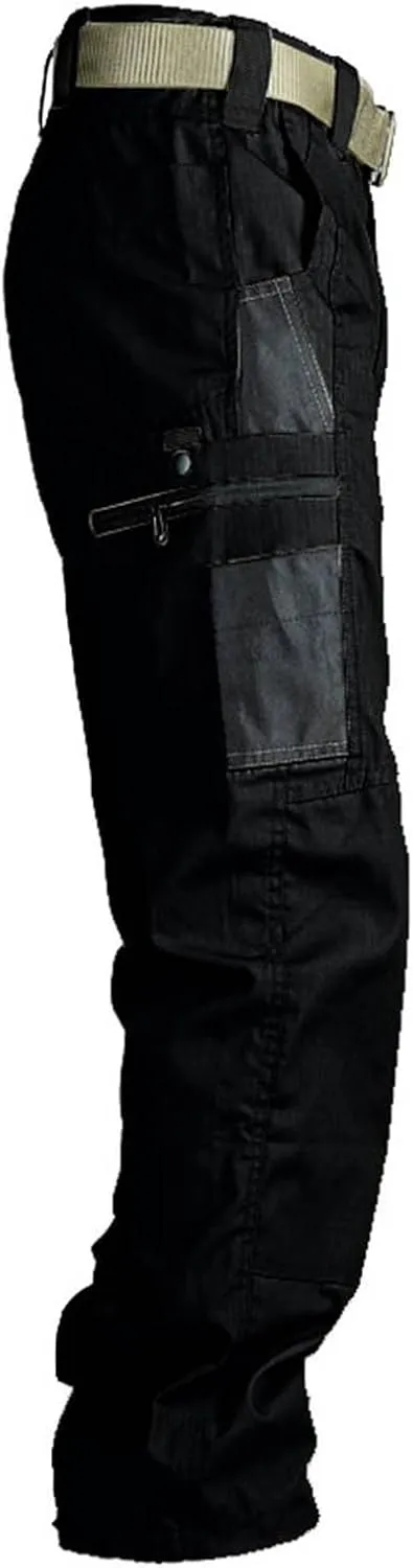 Men Pants Outdoor Hiking Camping Cargo Pants Mens Stylish Combat Overalls Cotton Waterproof Multic-Pocket Durability