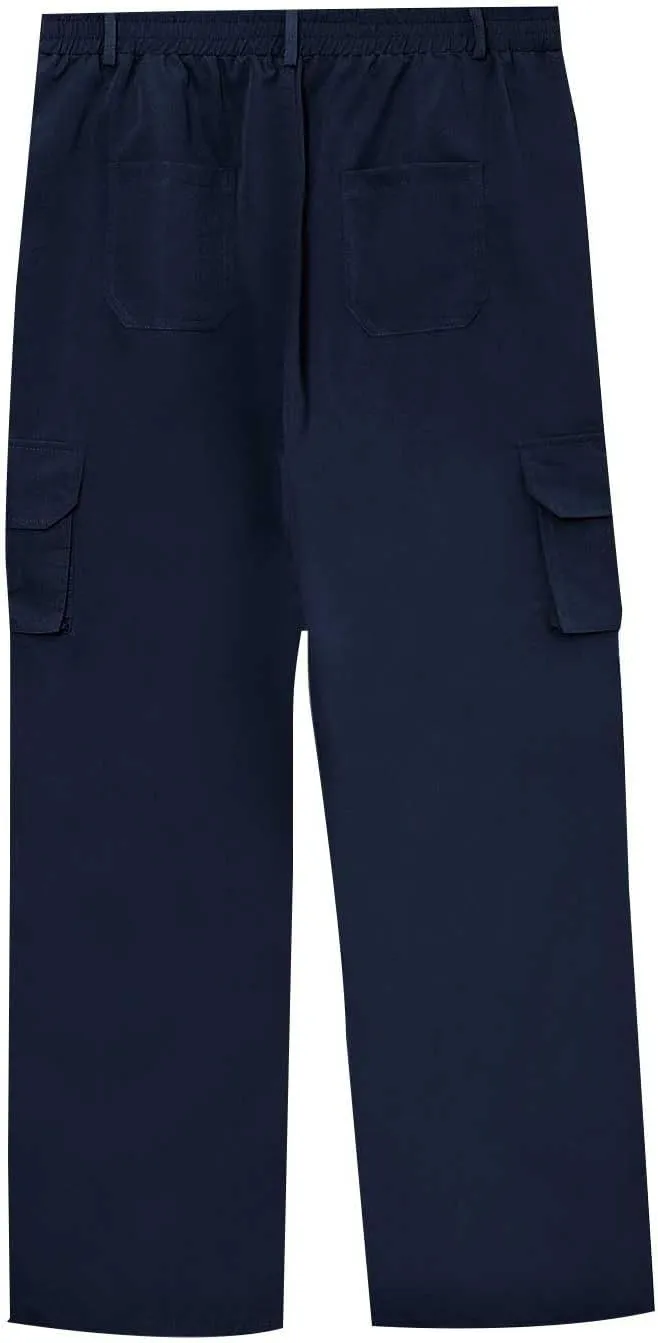 Mens Cargo Work Pants Relaxed Fit Stretch Outdoor Hiking Pants Waterproof Ripstop Camo Tactical Pants Multi Pockets