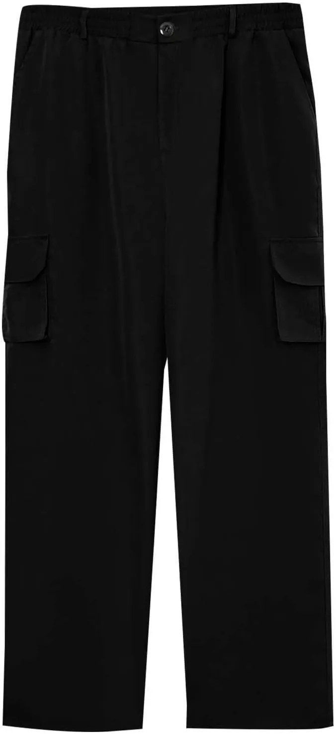 Mens Cargo Work Pants Relaxed Fit Stretch Outdoor Hiking Pants Waterproof Ripstop Camo Tactical Pants Multi Pockets