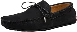Mens Loafers Square Toe Faux Leather Driving Moccasins Boat Shoes Comfortable Anti-Slip Flexible Prom Outdoor Slip On