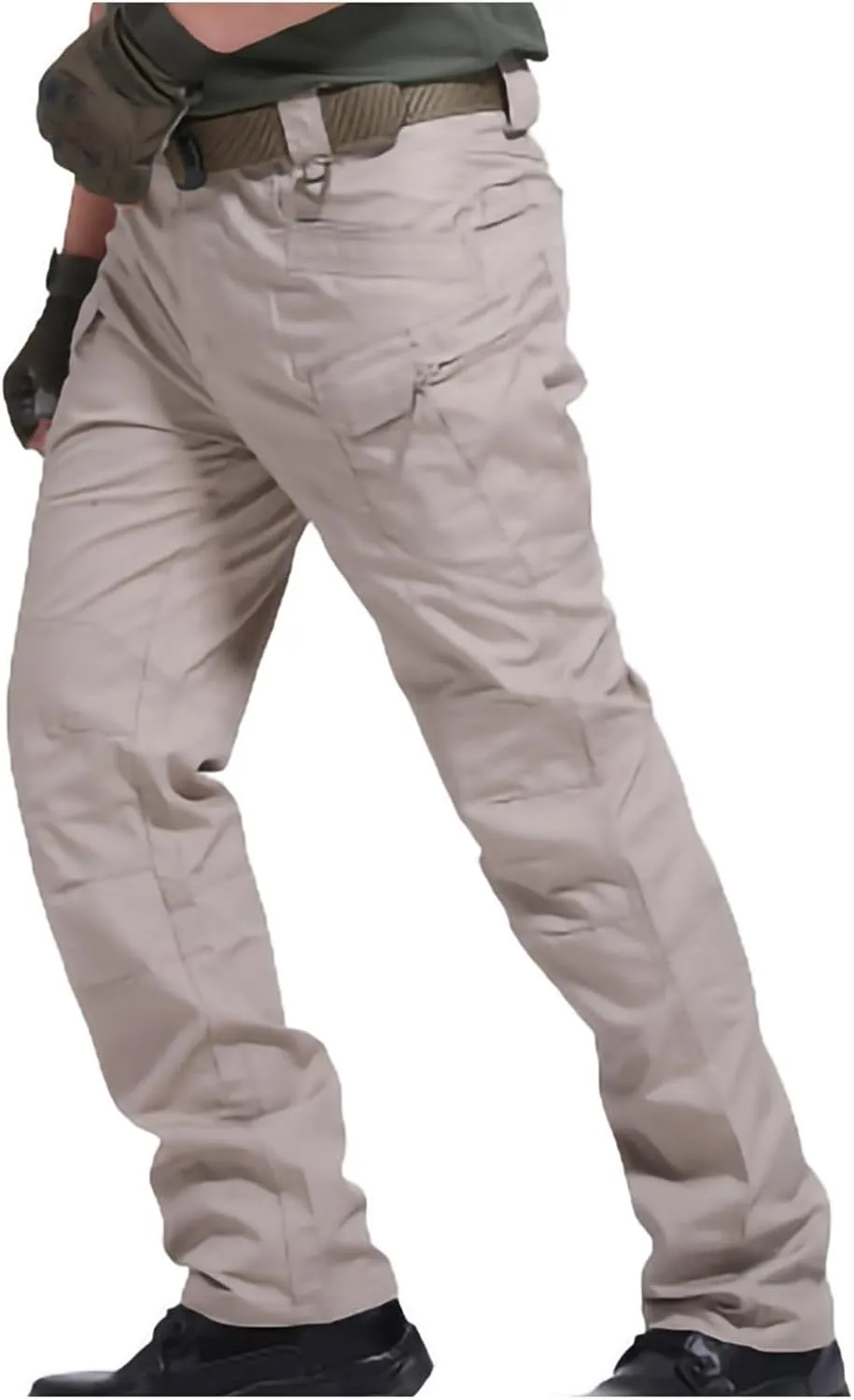 Men's US Military Assault Pants Army Camo Tactical Trousers Water Resistant Big and Tall Workwear Combat Cargo Pants