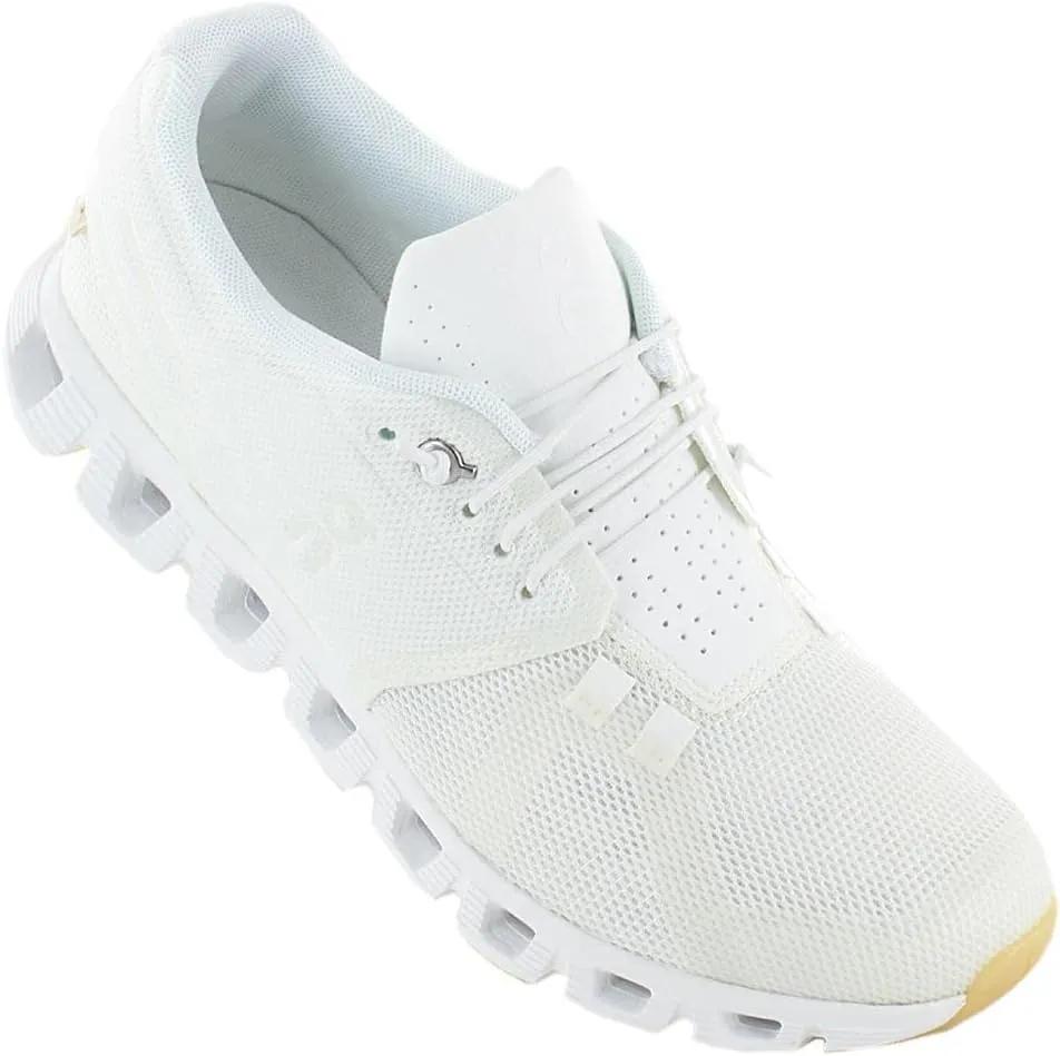 ON Womens Cloud 5 Undyed Textile Trainers