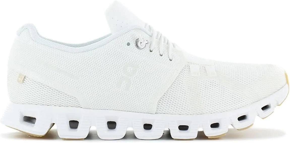 ON Womens Cloud 5 Undyed Textile Trainers