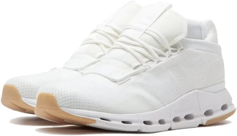 On Womens Cloudnova Undyed Textile Trainers