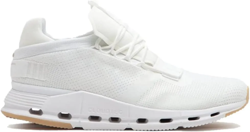 On Womens Cloudnova Undyed Textile Trainers