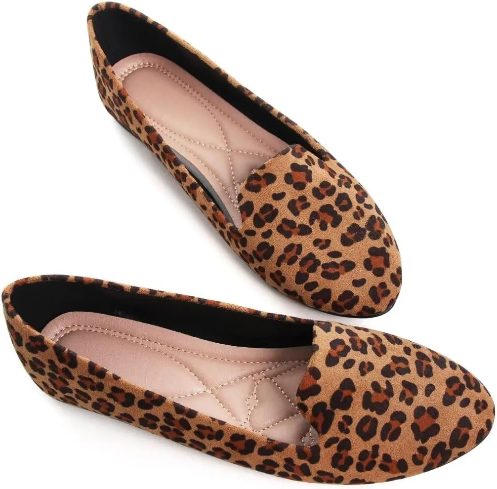 Stunner Women's Flats Classic Candy Colored Cute Slip On Ballet Shoes Soft Solid Dress Flat Shoes