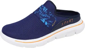 Women's Backless Slip on Mesh Sneakers Shoes Womens Tennis Shoes Arch Support Casual Shoes Trendy Men's Fashion Sneakers Steel Toe Tennis Shoe Loafers Shoe