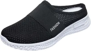 Women's Casual Slip on Half Shoes Breathable Walking Shoes Women Comfort White Casual Shoes Fashion Sneakers 2025 Brown Tennis Shoe Loafers Shoe