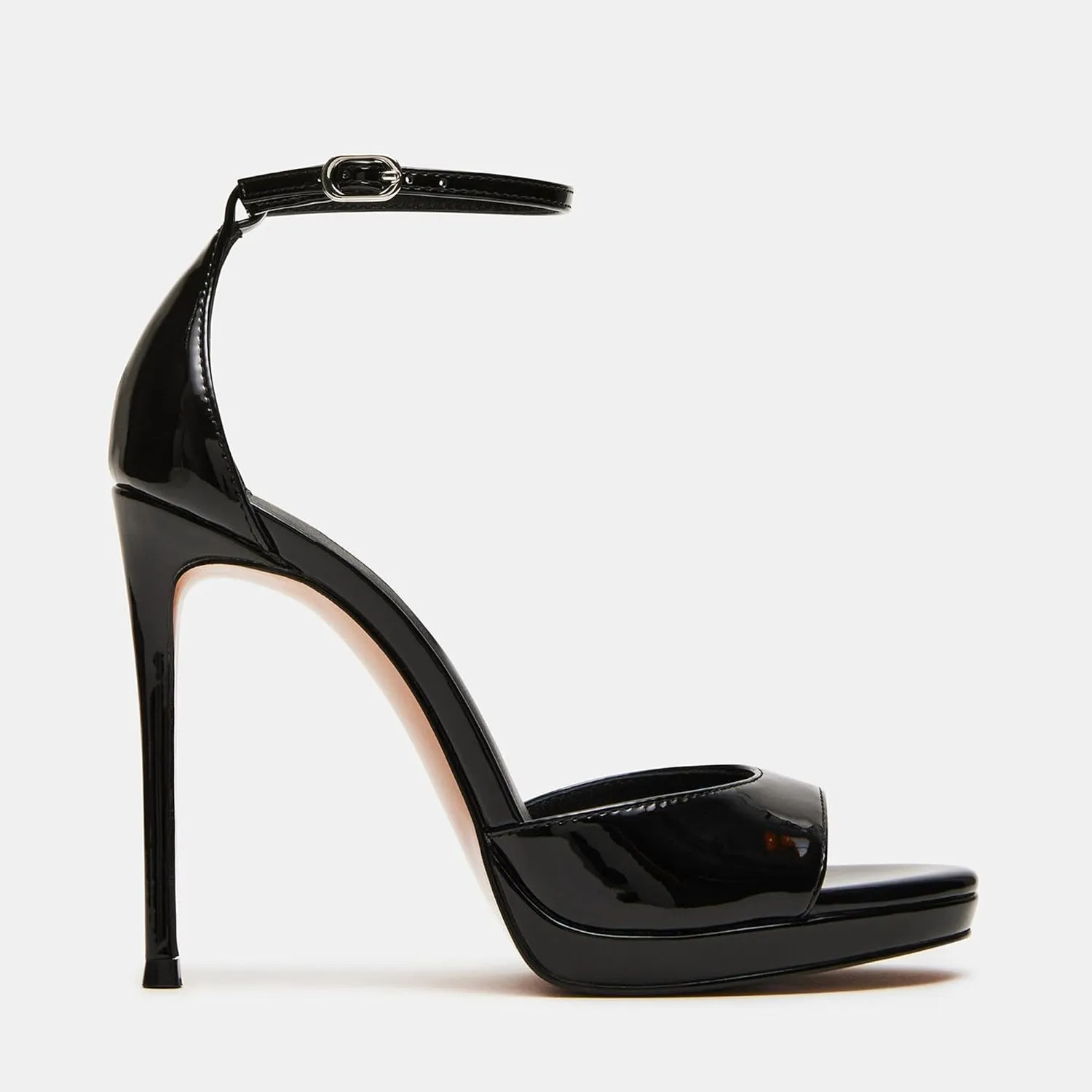 Women's Platform Heeled Sandals, High Ankle Strap Peep Toe Stiletto Heels for Holiday Party Bridal Evening Graduation