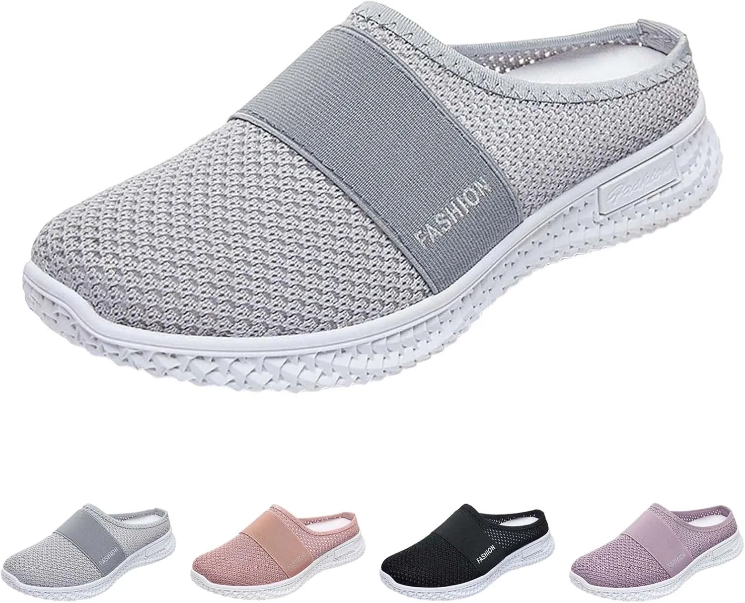 Women's Slip-on Mule Sneakers Lightweight Mens Tennis Shoes Loafers Casual Dress Shoes Black Platform Sneaker Brown Tennis Shoe Loafers Casual Slip On