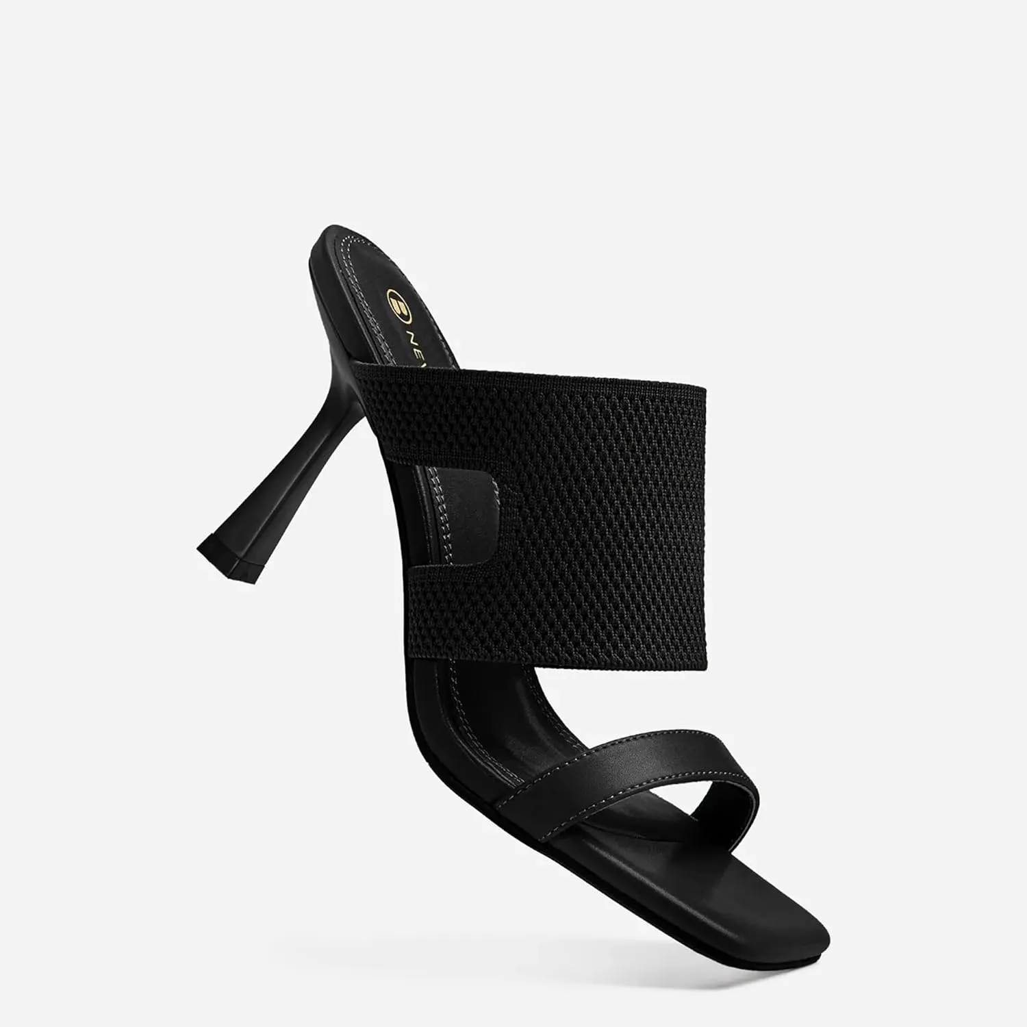 Women's Stiletto Heels Sandals, Pointed Toe, Slip-on Evening Party Shoes, Cushioned Insole